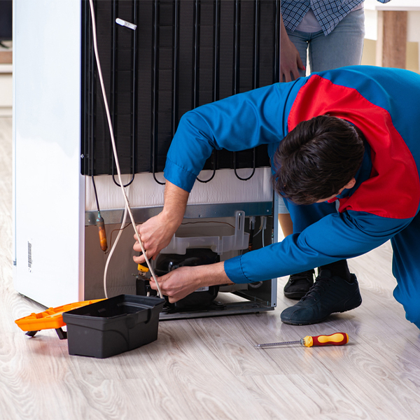 how much do you charge for refrigerator repair services in North Oaks